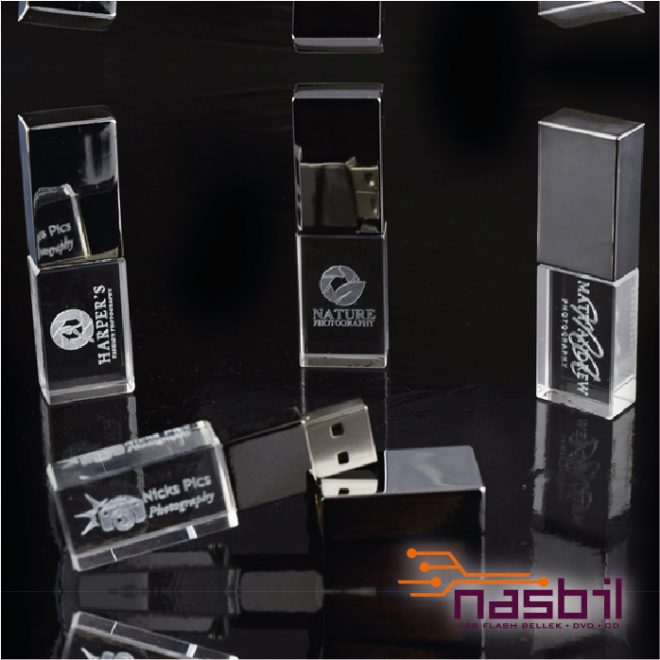 Kristal Ledli USB Flash Bellek NB-129